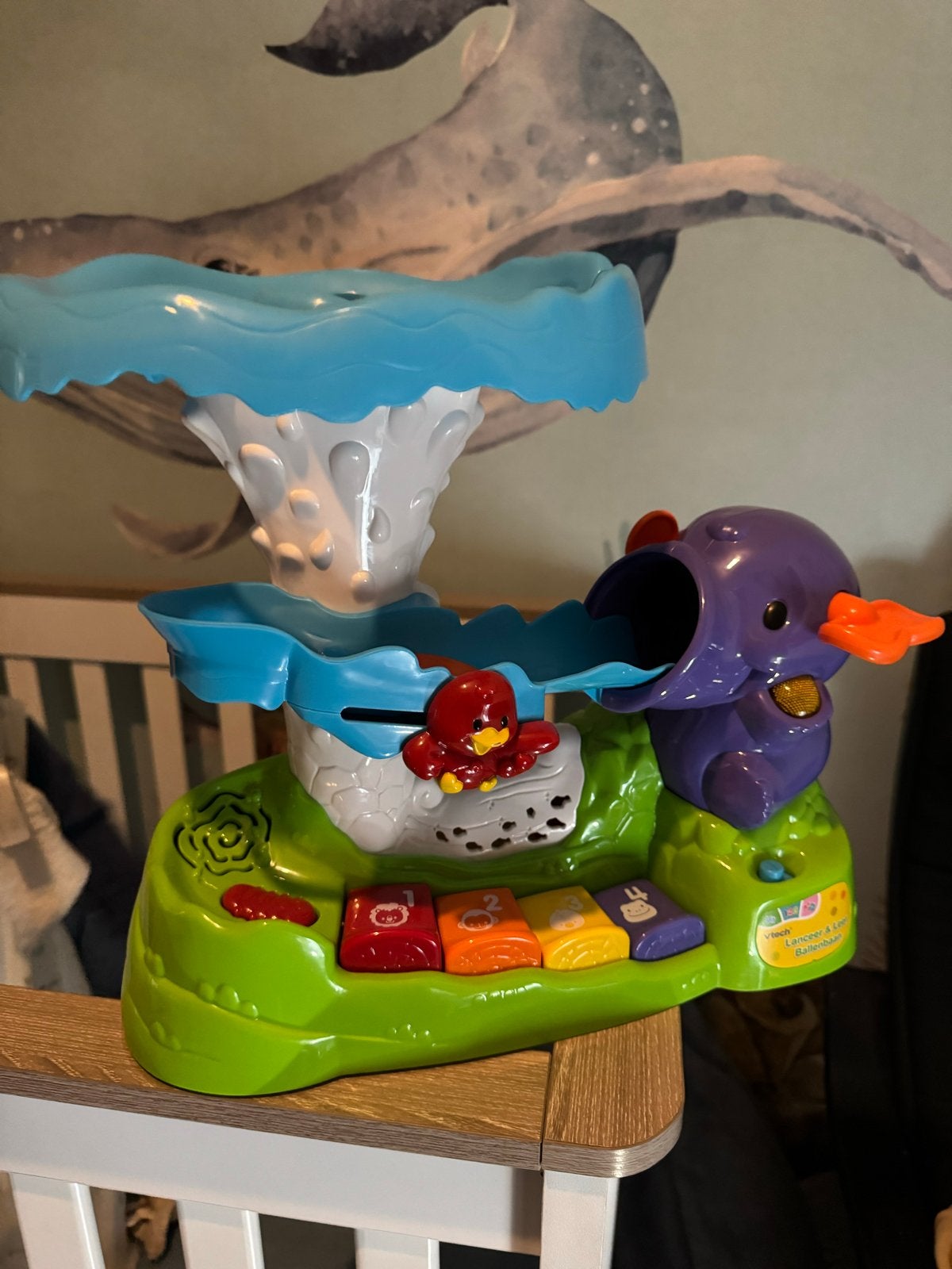 VTech Baby lanceer en leer ballenbaan (met 1 bal), Kinderen en Baby's, Ophalen, Gebruikt, Overige typen, Met licht