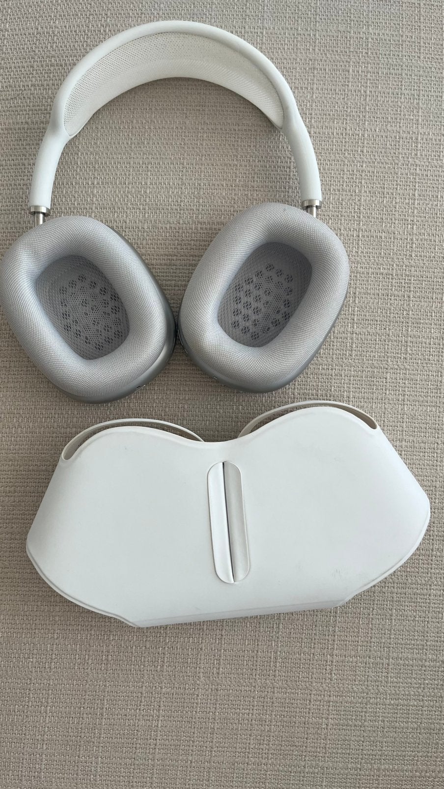 Apple AirPods Max  - zilver - zo goed als nieuw, Ophalen of Verzenden, Zo goed als nieuw, Overige merken