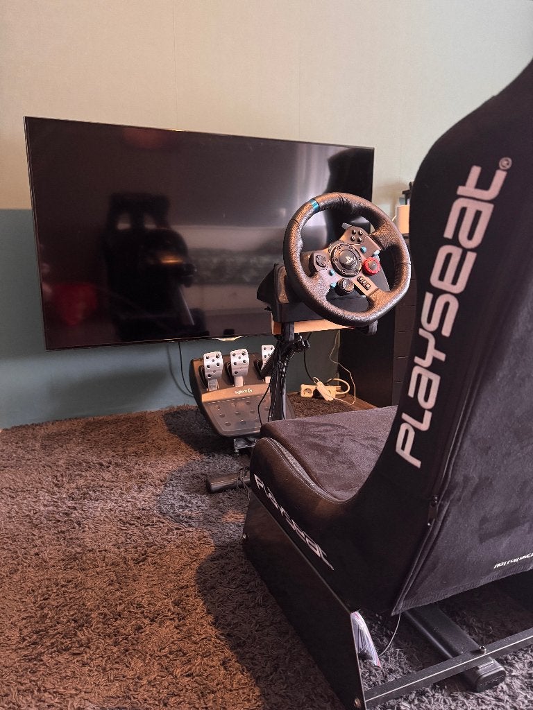 Playseat met logitech G29 racestuur en meer......, Ophalen, Zo goed als nieuw, Playseat of Racestoel, PlayStation 4