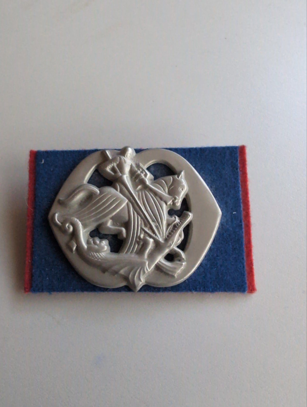 Cavalerie embleem/ landmacht, Ophalen