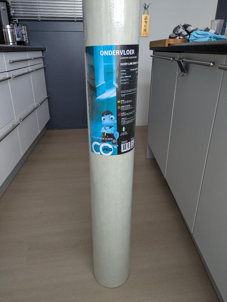 Ondervloer voor laminaat 28 m2, Ophalen, Overige materialen, 30 cm of meer, Nieuw