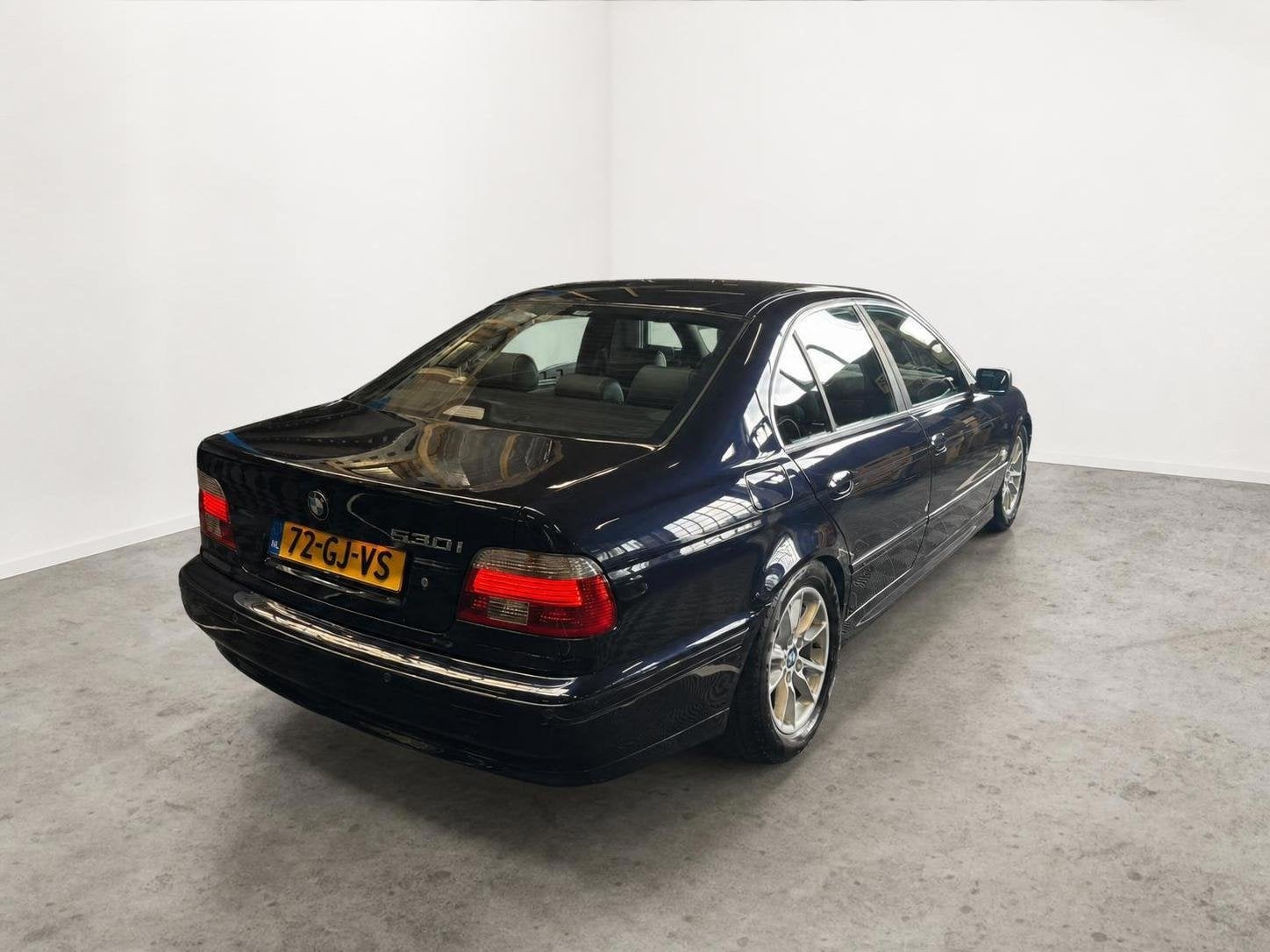 BMW 5-serie 530i Executive|LEDER|BLUE.|AIRCO|AUTOMAAT|ELEK R, Auto's, Automaat, Achterwielaandrijving, Gebruikt, Zwart