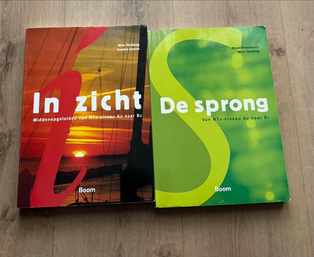 In zicht & De sprong NT2-niveau A2 naar B1, Ophalen of Verzenden, Alpha, Zo goed als nieuw, Overige niveaus