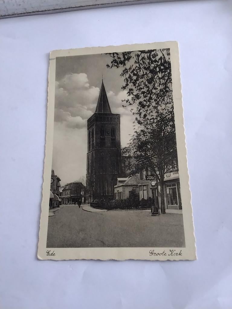 EDE. GROOTE KERK. 1934, Ophalen of Verzenden, 1920 tot 1940, Gelderland