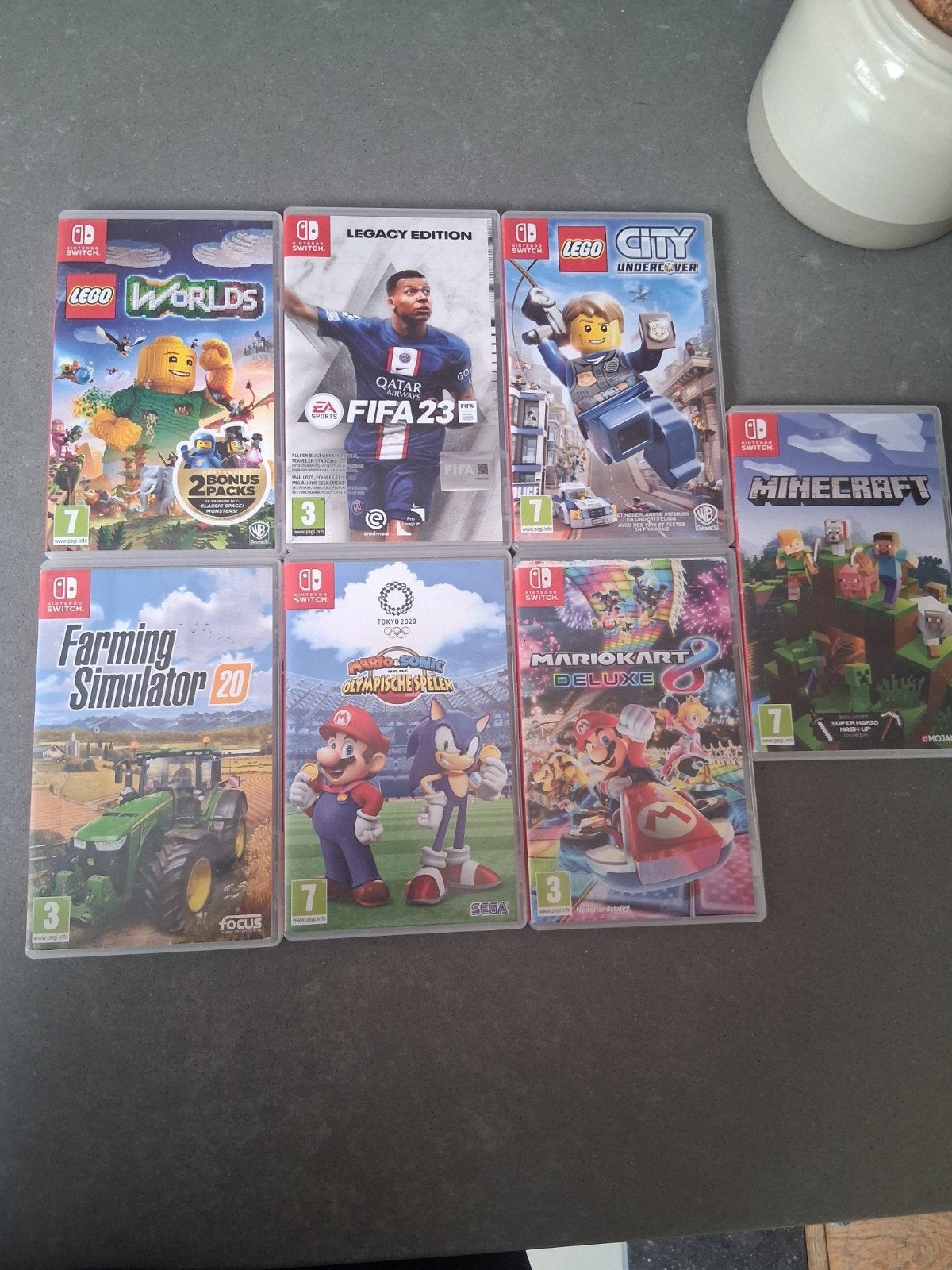 Nintendo Switch Games FIFA 23, Mario Kart, Minecraft en meer, Ophalen of Verzenden