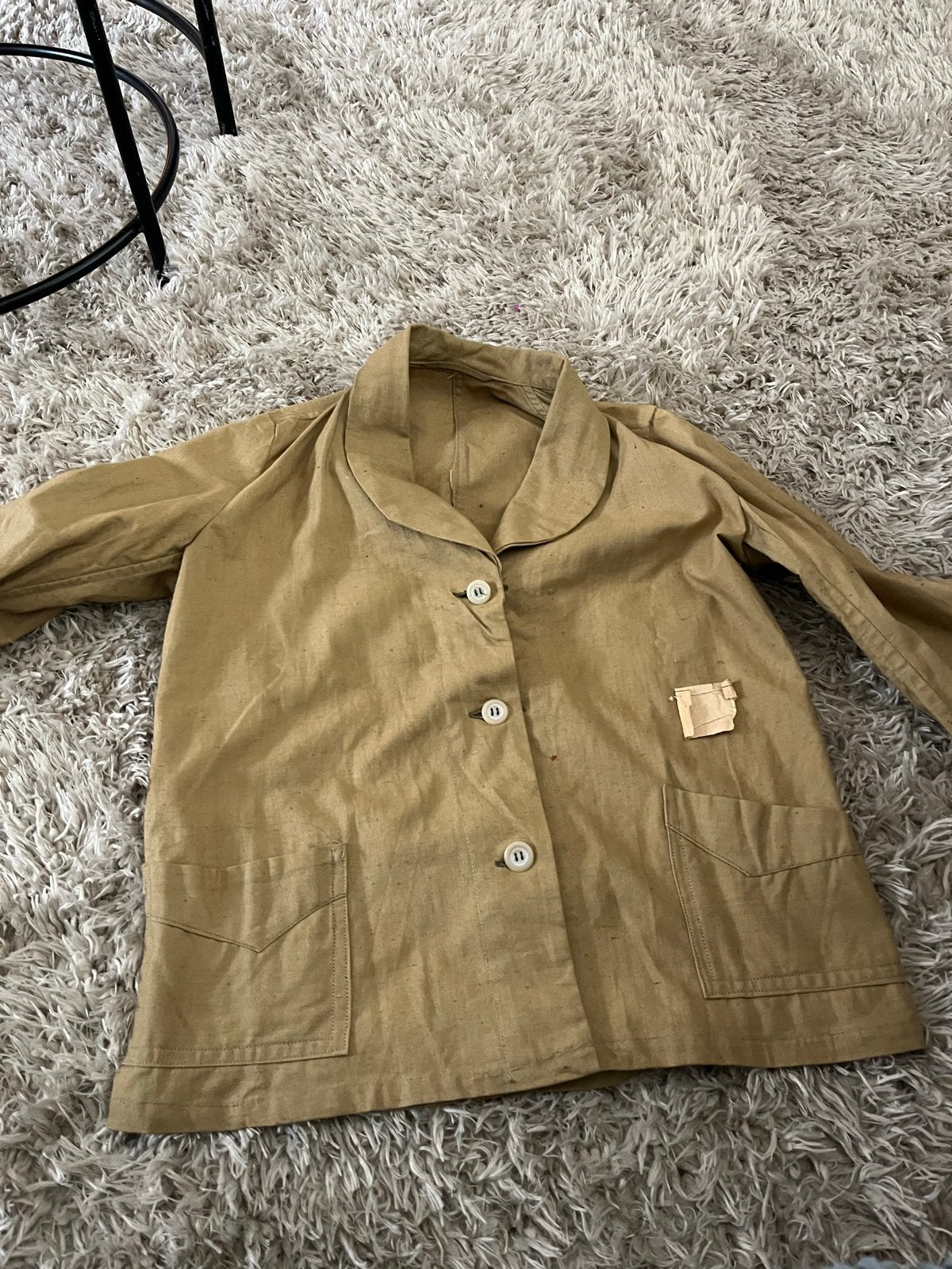 NSDAP Werkjas - Authentiek Uniformstuk, Verzamelen, Ophalen of Verzenden, Overige soorten, Duitsland, Kleding of Schoenen