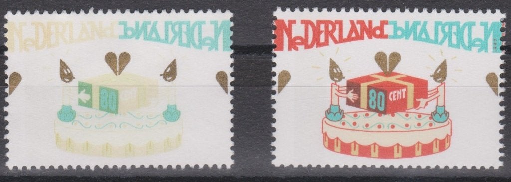 Verjaardagszegel (gelopen maar niet gest) wie het weet ..., Ophalen of Verzenden, Na 1940, Gestempeld