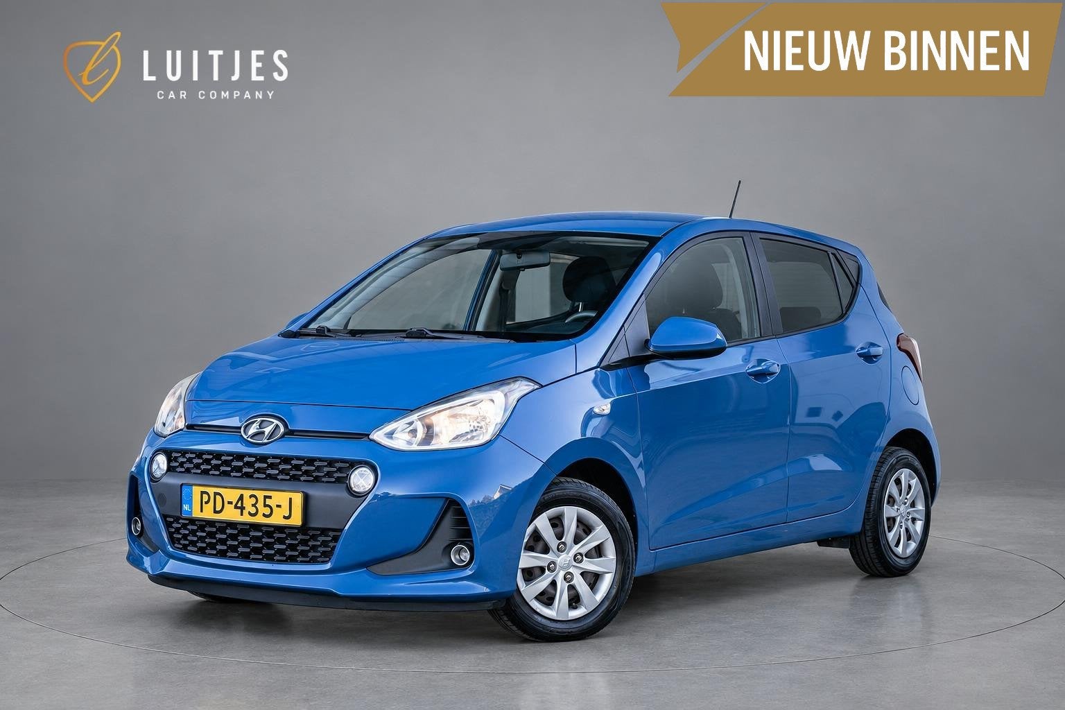 Hyundai i10 1.0i Go! Airco|Climate|Cruise|Navigatie|1e-eig|D, Voorwielaandrijving, Stof, Gebruikt, 31 €/maand