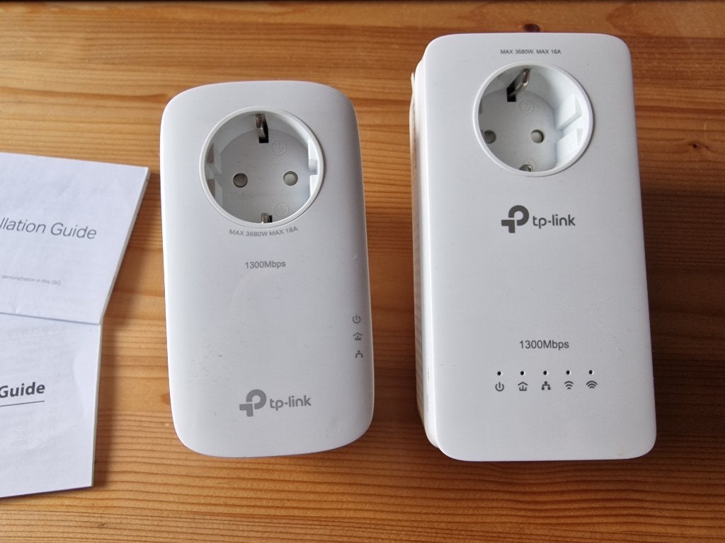 TP-LINK TL-WPA8631P KIT AV1300 Gigabit Powerline Wifi-kit, Computers en Software, Powerlines, Zo goed als nieuw, Ophalen
