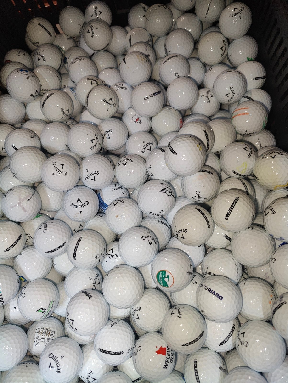Callaway supersoft golfballen AAAA kwaliteit 100 stuks, Ophalen of Verzenden, Bal(len), Callaway