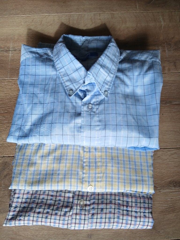 3 Herenoverhemden maat XL Stokholm, Kleding | Heren, Ophalen of Verzenden, Zo goed als nieuw, Halswijdte 43/44 (XL)