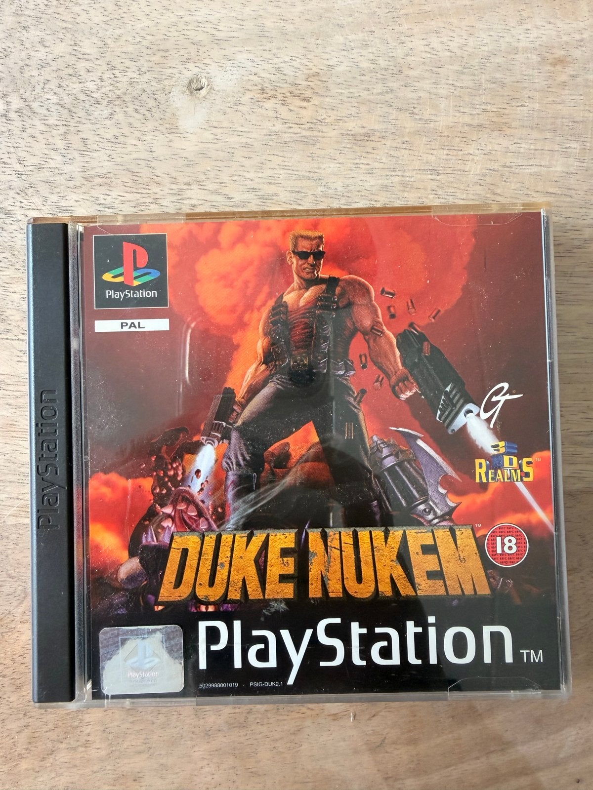 Duke Nukem PlayStation - Klassieke Shooter Game, Gebruikt, Vanaf 18 jaar, Shooter, 1 speler