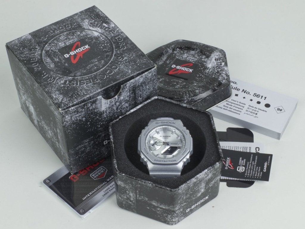 Casio G-Shock GA-2100FF watch polshorloge - ZGAN, Windows, Casio G-Shock, Ophalen of Verzenden, Zo goed als nieuw