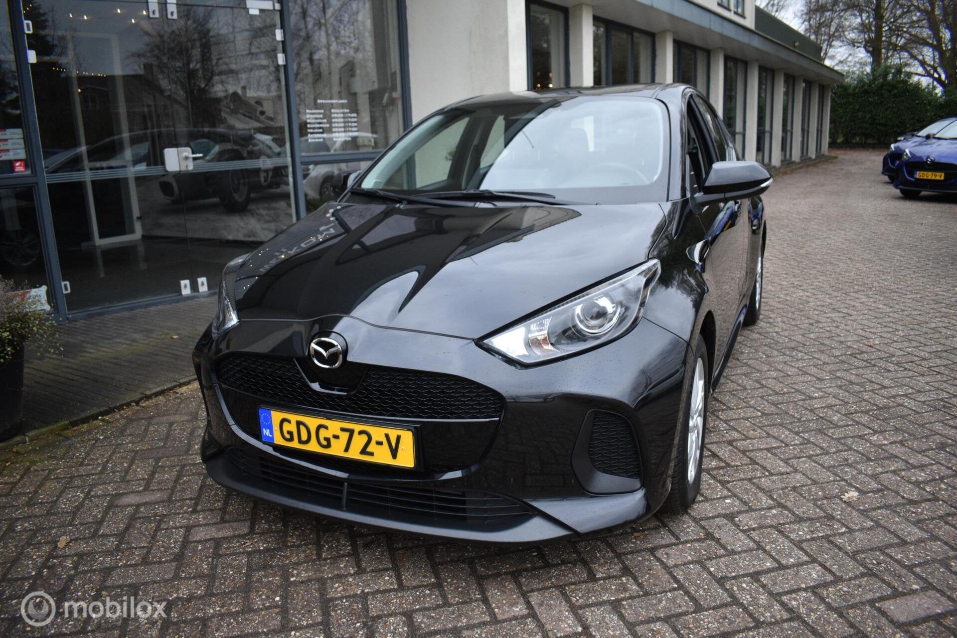 Mazda 2 Hybrid 1.5 Centre-line AUT. 2024|Camera|Carplay, Auto's, Euro 6, Zwart, Bedrijf, Hybride Elektrisch/Benzine