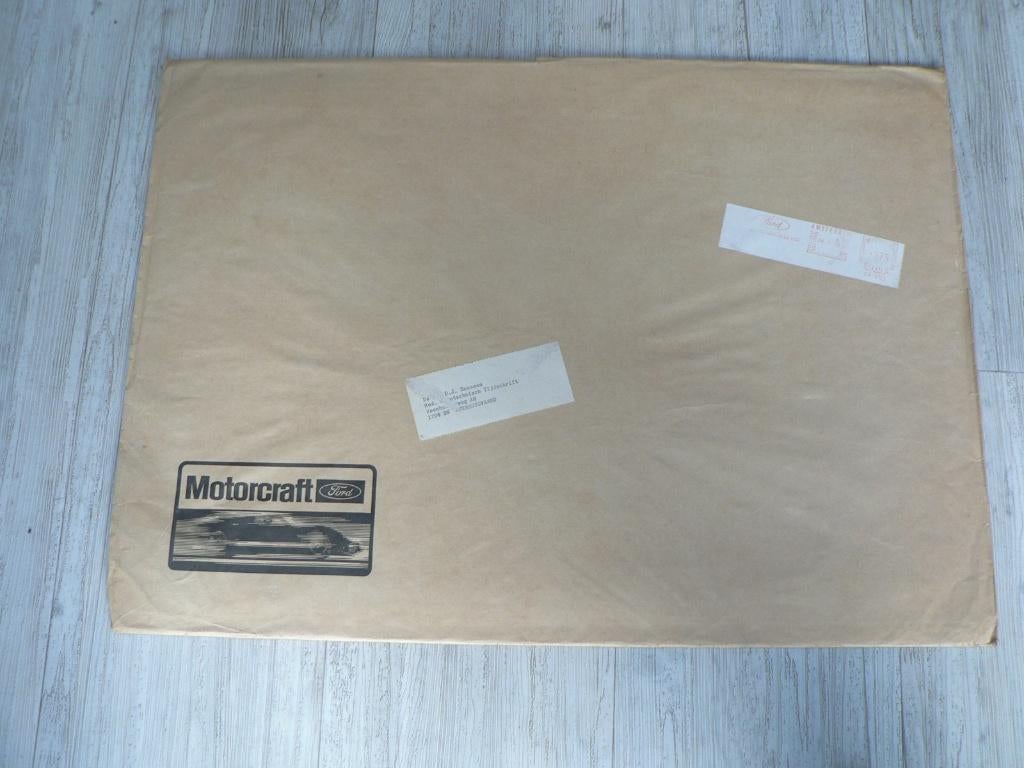 big size envelop motorcraft ford nederland jaren 1979 poster, Ophalen of Verzenden, Envelop