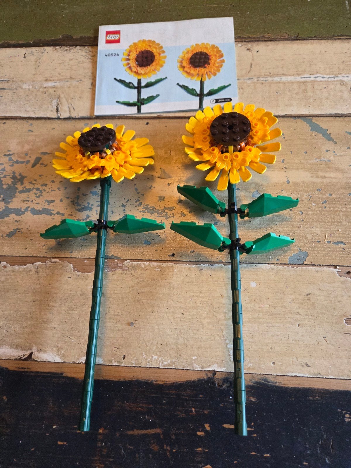 LEGO Zonnebloemen (40524) - Set van 2, Overige thema's, Lego, Inclusief instructies, Ophalen of Verzenden