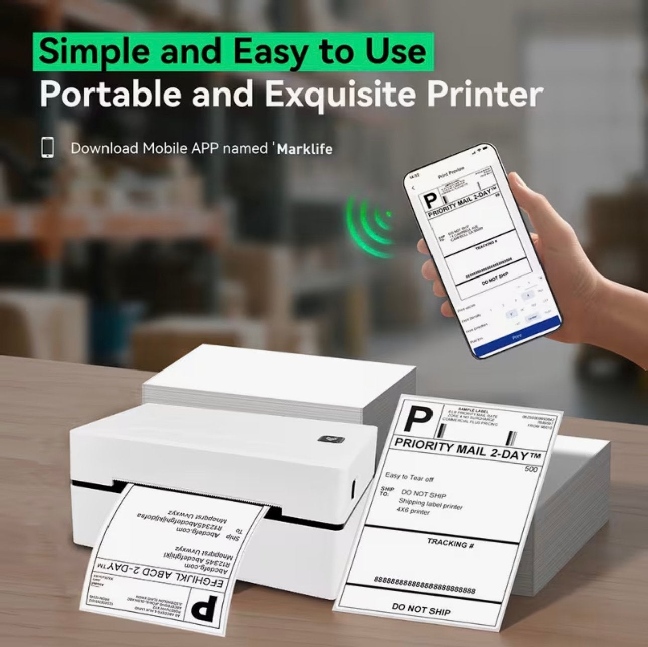 Label printer met app, Ophalen of Verzenden, Nieuw