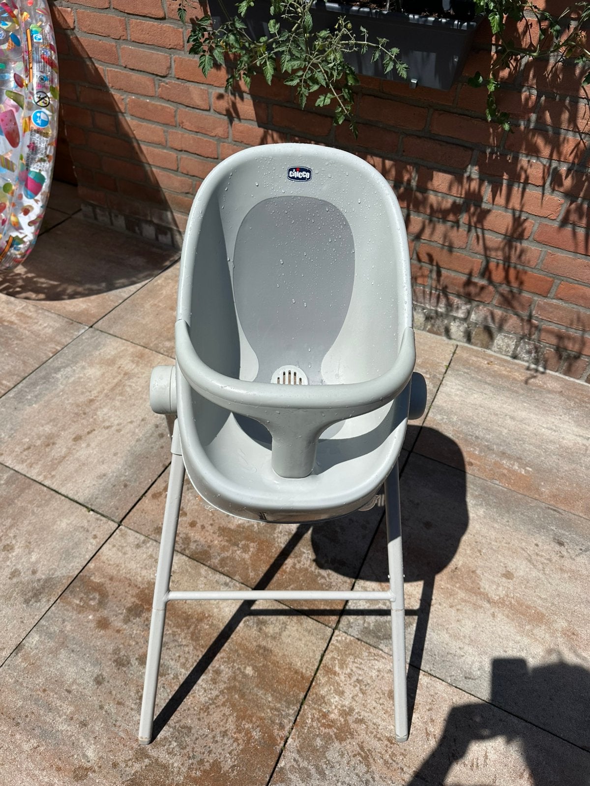Chicco bubble nest grey, Gebruikt, Badje, Standaard, Ophalen