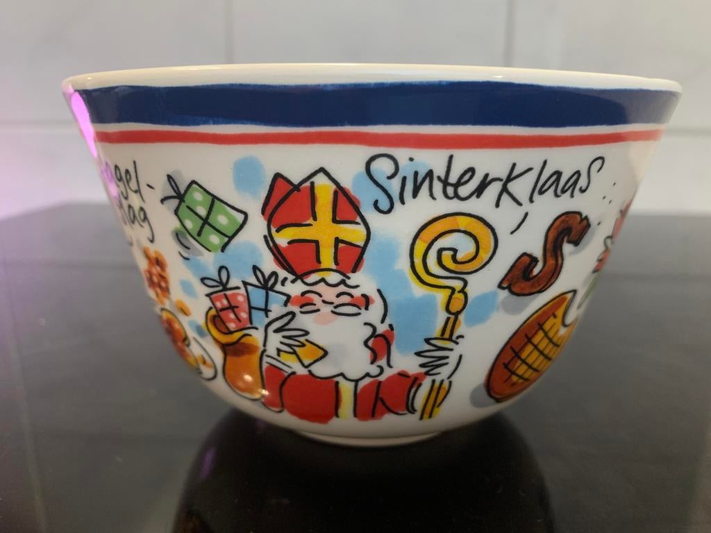 Blond sinterklaas schaaltjes .. 2 stuks , per stuk 40 euro.., Diversen, Ophalen, Nieuw