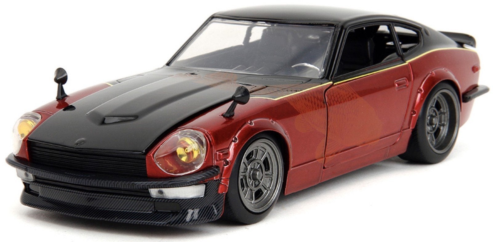 Datsun F10 1972 Fast & Furious Schaal 1:24, Hobby en Vrije tijd, Modelauto's | 1:24, Auto, Jadatoys, Nieuw, Ophalen of Verzenden
