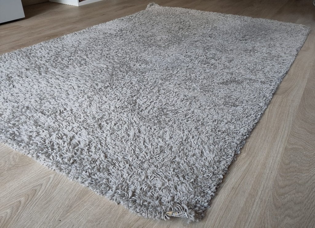 Vloerkleed beige 133x195cm, Ophalen, Gebruikt, 100 tot 150 cm, Beige