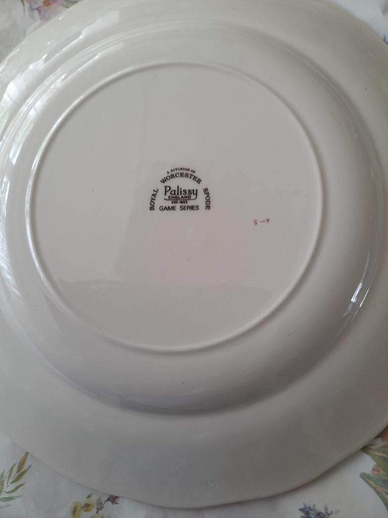 Palissy Royal Worcester Game Series bord met haas, Antiek en Kunst, Ophalen