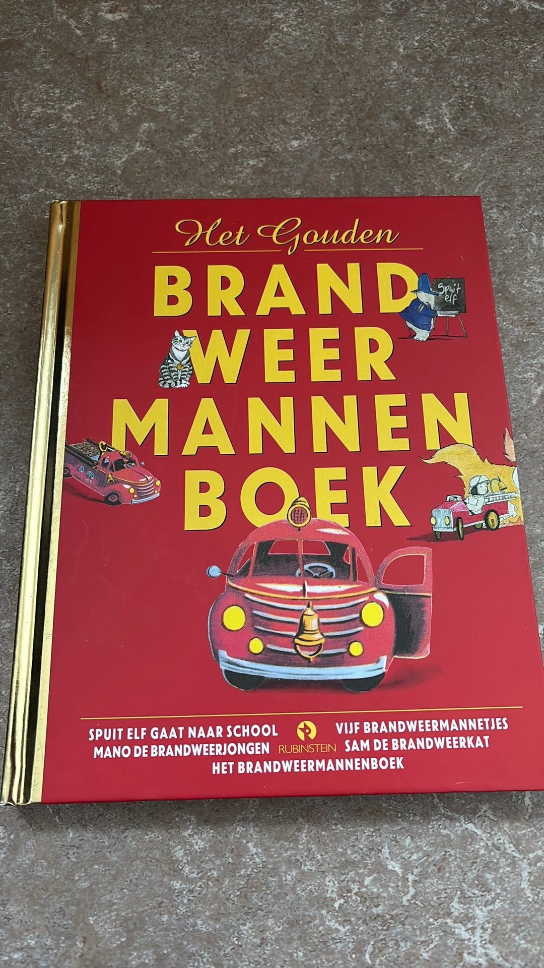 Harmen van Straaten - Het Gouden Brandweermannenboek, Boeken, Fictie algemeen, Ophalen of Verzenden, Harmen van Straaten; Edith Tacher Hurd; Toon Tellegen; Virgin...
