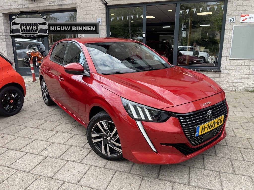 Peugeot 208 1.2 PureTech Allure 5Drs Led Distri VV NAP, Auto's, 101 pk, Gebruikt, Euro 6, Parkeersensor