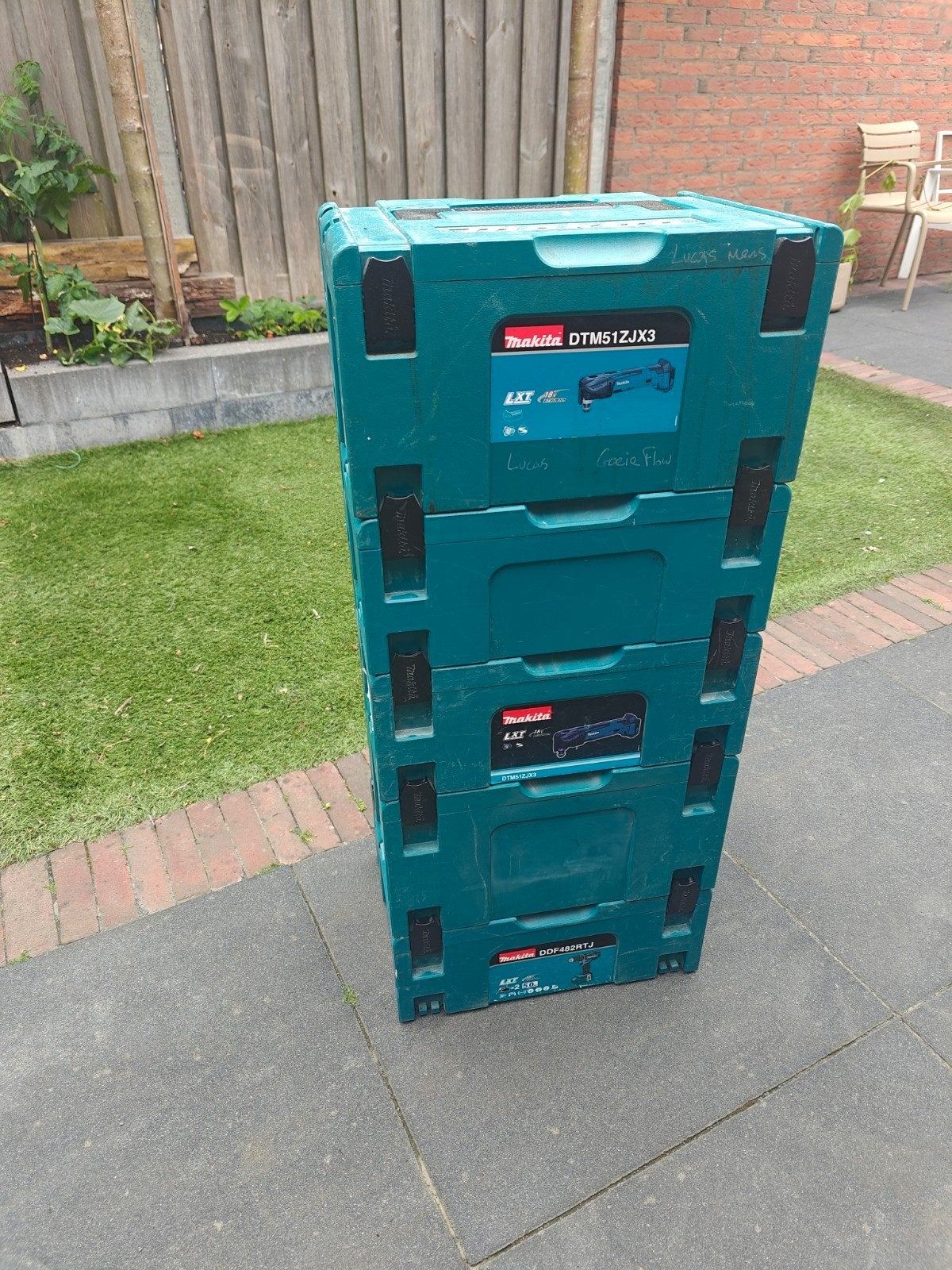 5 Makita M-boxen - Per stuk of als set te koop, Ophalen