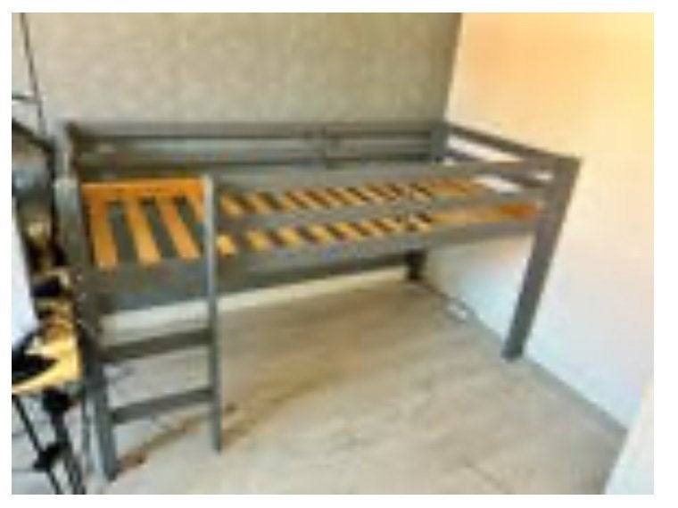 Halfhoogslaper (hoogslaper) Ties Leen Bakker, Ophalen, Gebruikt, 90 cm, Eenpersoons