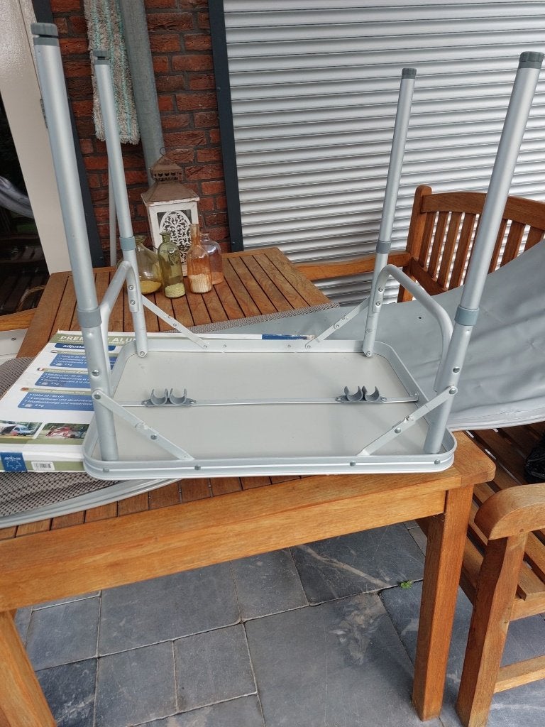 Bo-Camp - Campingtafel - Premium - 60x45 cm (l x b), Ophalen, Zo goed als nieuw, Campingtafel