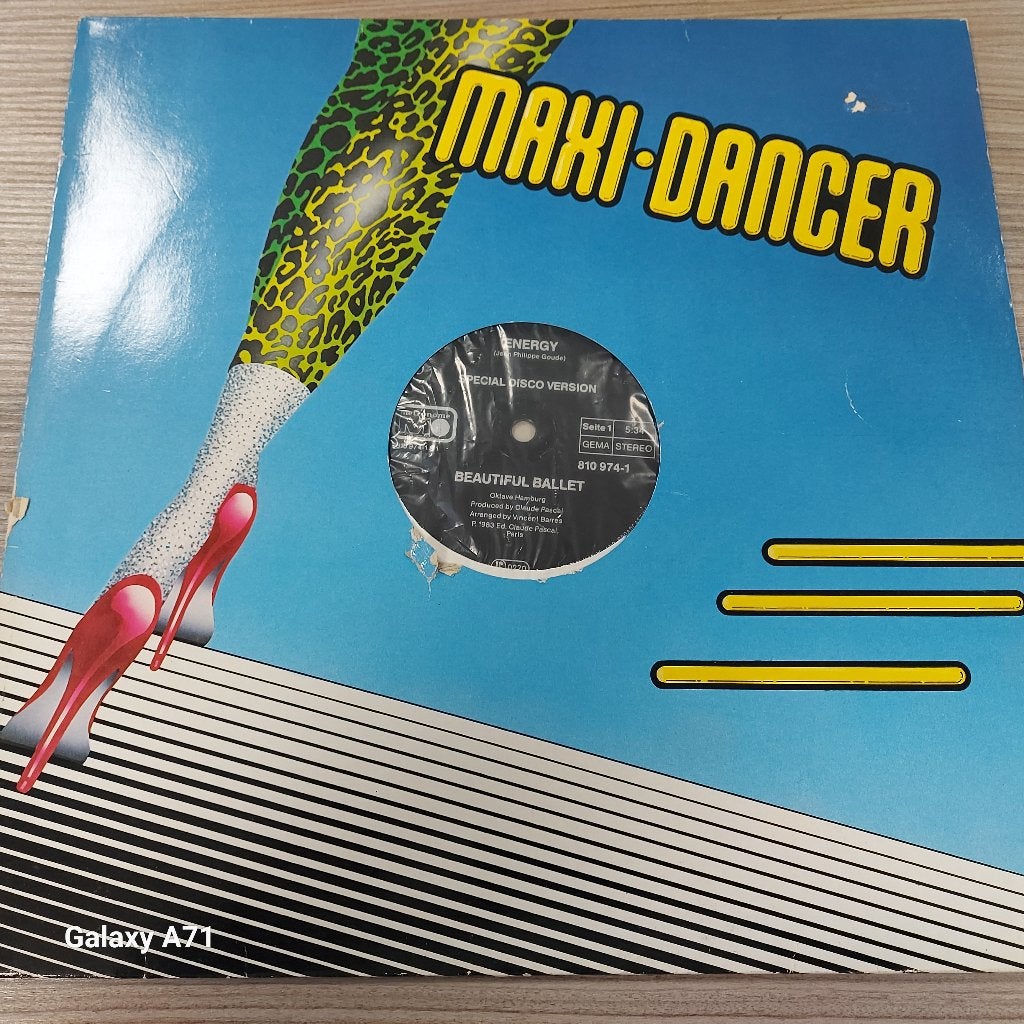12 inch Maxisingel Beautiful Ballet - Energy (1983), Gebruikt, Ophalen of Verzenden, Disco, 12 inch