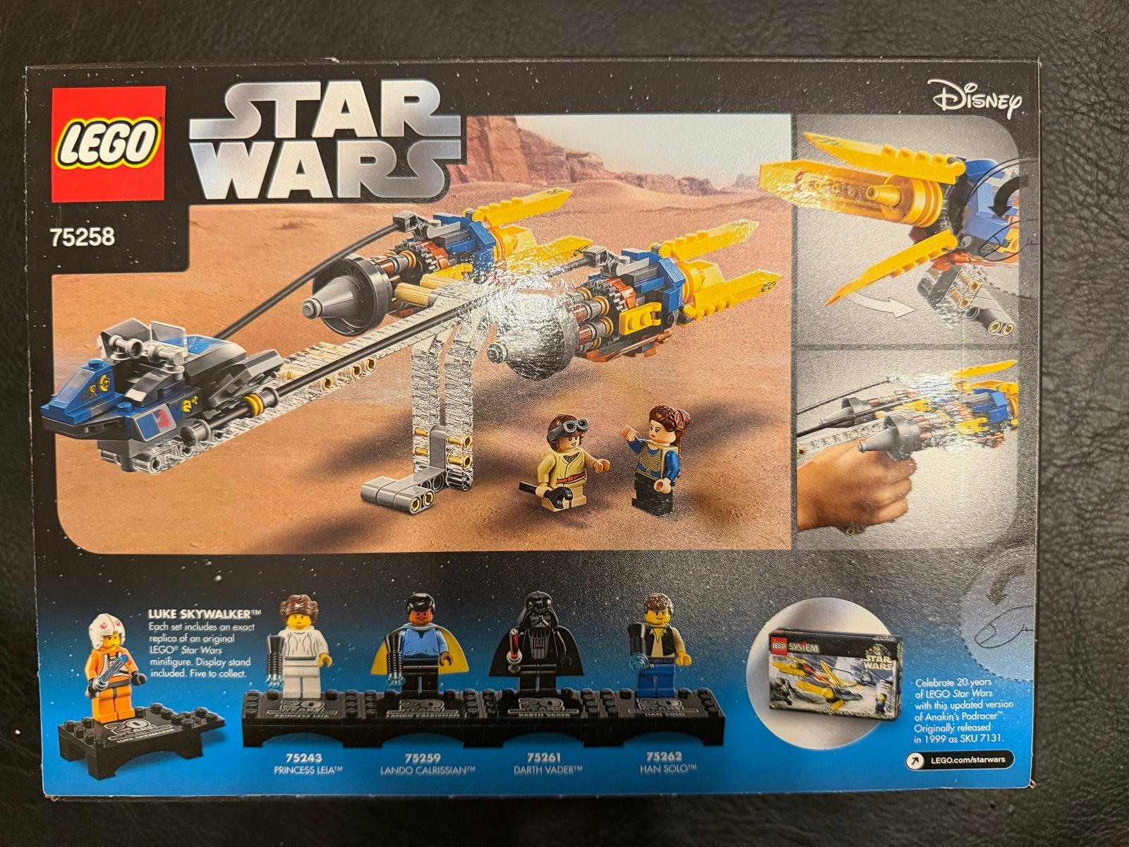 Lego Star Wars 75258 Anakin's Podracer 20th Anniversary, Kinderen en Baby's, Star Wars, Lego, Nieuw, Ophalen of Verzenden