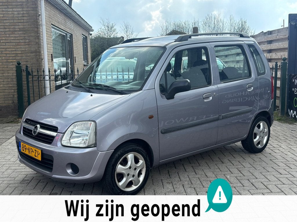 Opel Agila 1.2-16V Enjoy | APK | DAKJE |, Auto's, Opel, Voorwielaandrijving, Origineel Nederlands, Bedrijf, Handgeschakeld