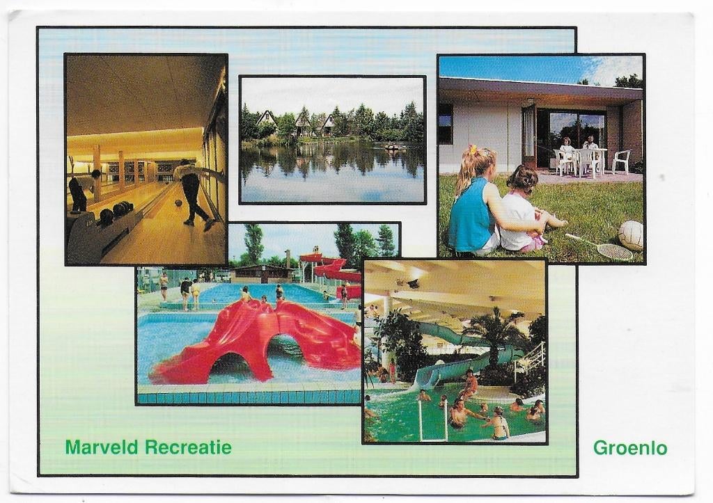Groenlo Marveld Recreatie Gelopen Ansichtkaart ( B5736), Ophalen of Verzenden, 1980 tot heden, Gelopen