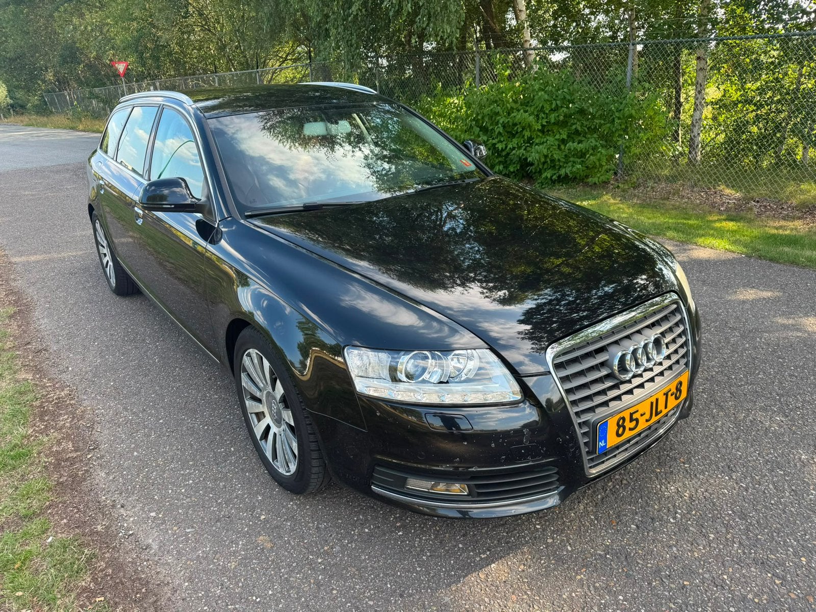 Audi A6 2.0 Tfsi Avant 125KW AUT 2009 Zwart, Auto's, Euro 6, 1984 cc, Zwart, 170 pk