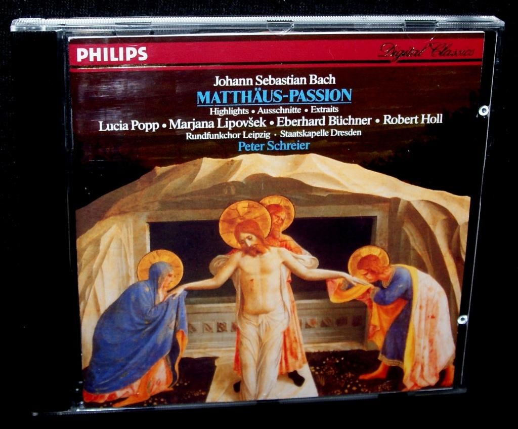 Bach - Matthaus Passion - Rundfunkchor Leipzig - Staatskapel, Ophalen of Verzenden, Classicisme, Zo goed als nieuw, Overige typen
