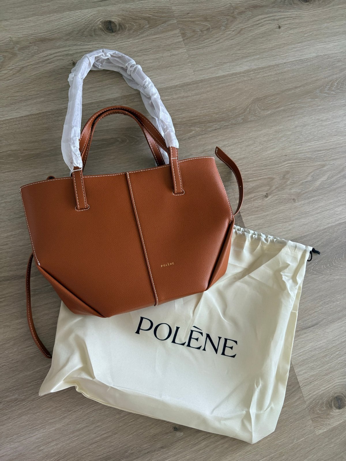 Poléne, Ophalen of Verzenden, Nieuw, Bruin, Handtas