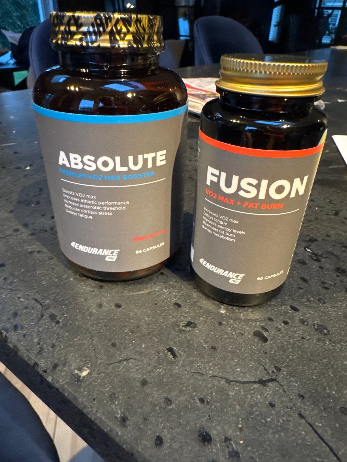 4Endurance Absolute VO2 Max Booster & Fusion VO2 Max + Fat B, Ophalen of Verzenden, Nieuw, Poeder of Drank