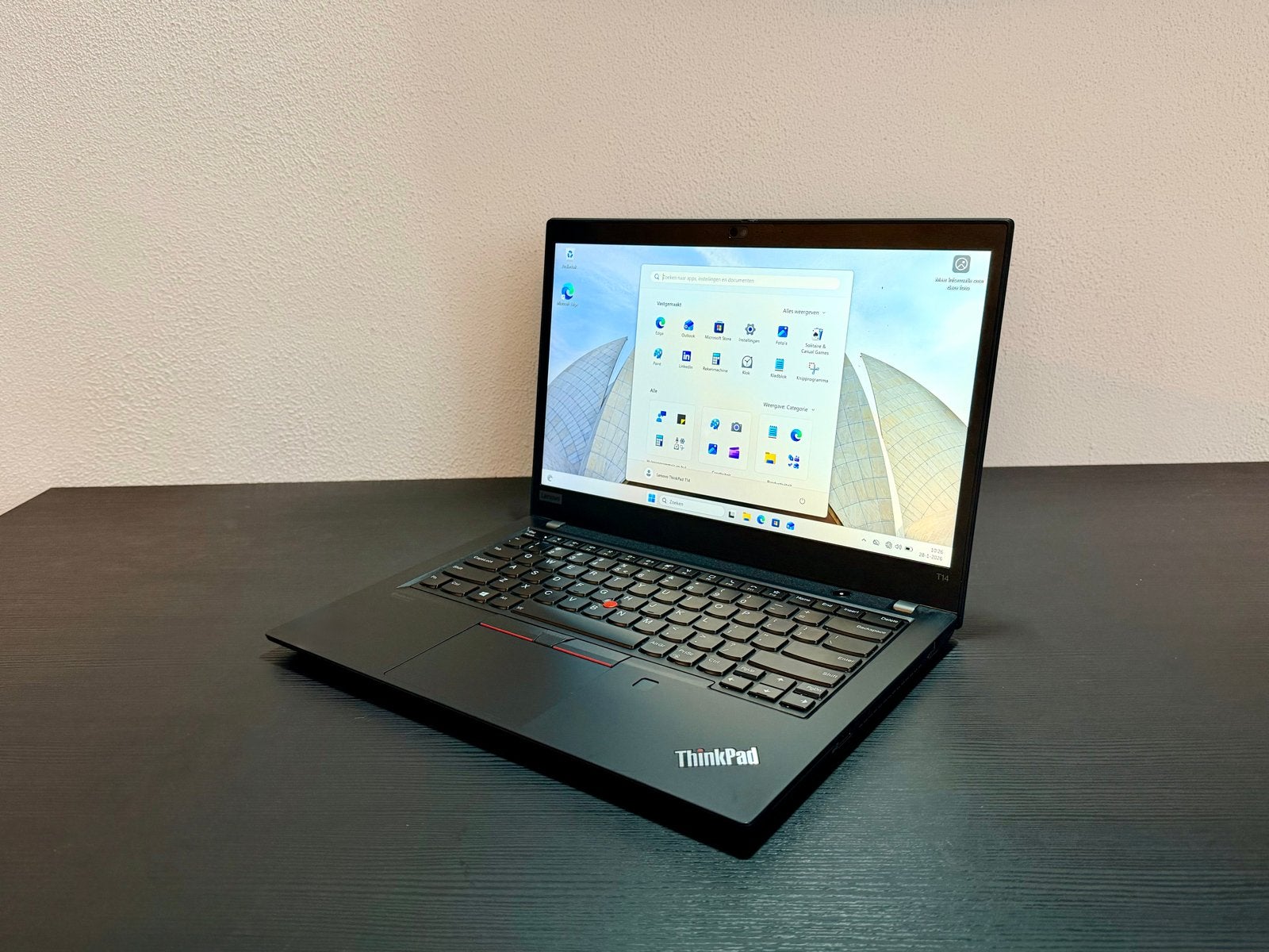Lenovo ThinkPad T14 – i5 Generatie 10 – Windows 11, 256 GB, 2 tot 3 Ghz, Qwerty, 14 inch