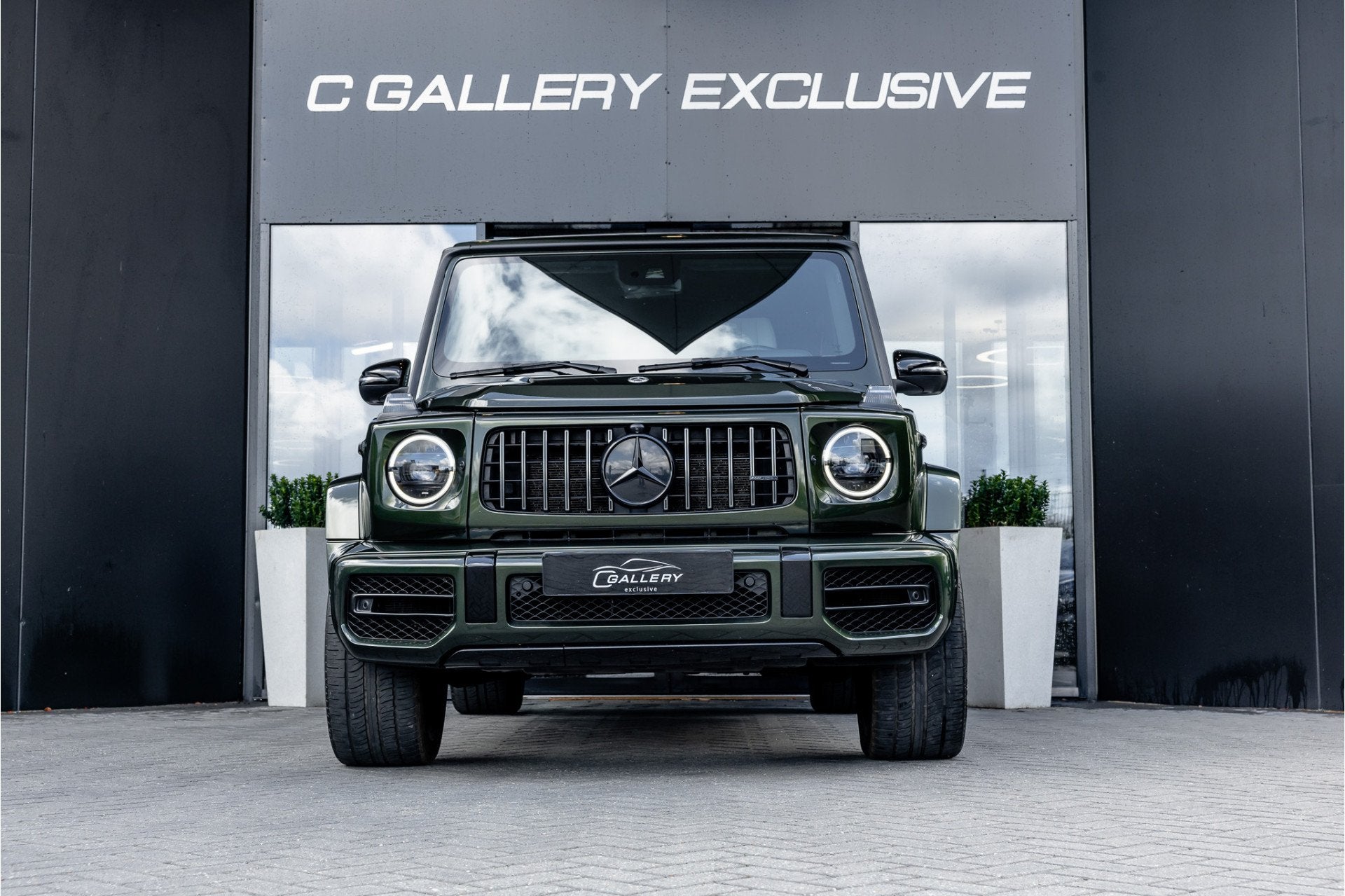 Mercedes-Benz G-Klasse G63 - Olijf Groen | Panorama | Burmes, Automaat, Gebruikt, G-Klasse, Leder