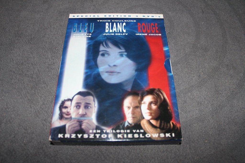 DVD Trois Couleurs Trilogy, Cd's en Dvd's, Dvd's | Filmhuis, Gebruikt, Drama, Alle leeftijden, Nederlands