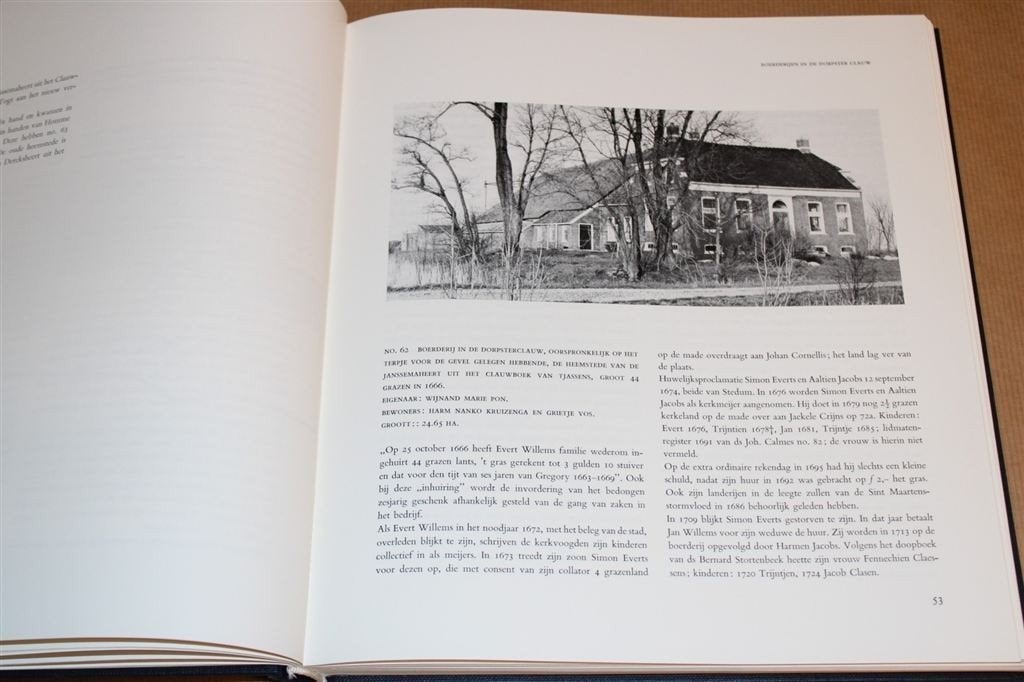 Boerderijenboek Stedum - 1967 !!, Ophalen of Verzenden, Zo goed als nieuw