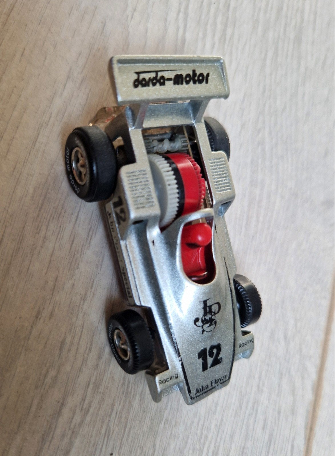 JPS john player system darda auto raceauto 12 modelauto, Ophalen of Verzenden