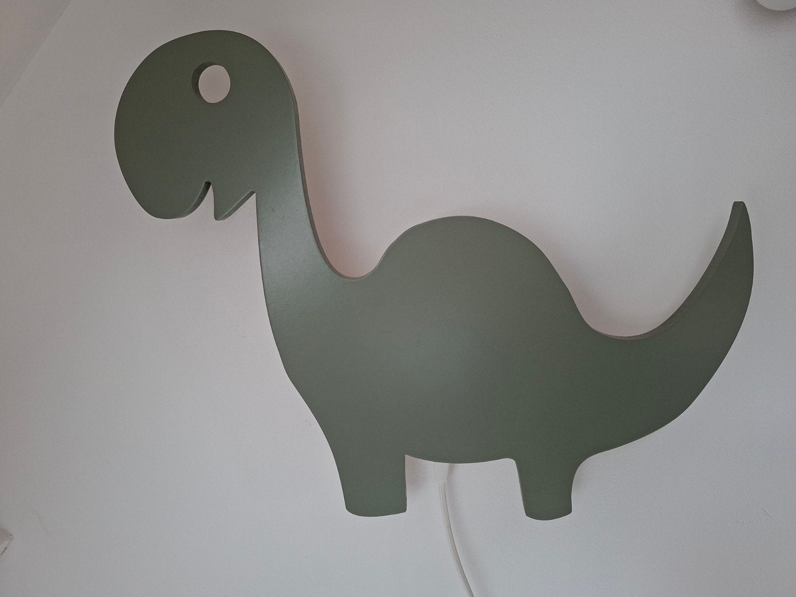 Dino wandlamp voor kinderkamer, Ophalen, E14 (klein), Zo goed als nieuw, Overige merken