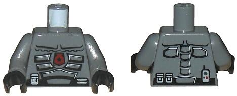 LEGO onderdeel 973pb0575c01 Torso minifiguur Space Police., Gebruikt, Lego, Ophalen of Verzenden, Space