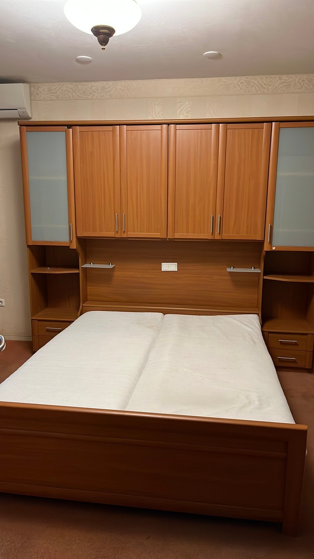 Mooi twee persoons bed., Huis en Inrichting, Ophalen, Zo goed als nieuw, Tweepersoons