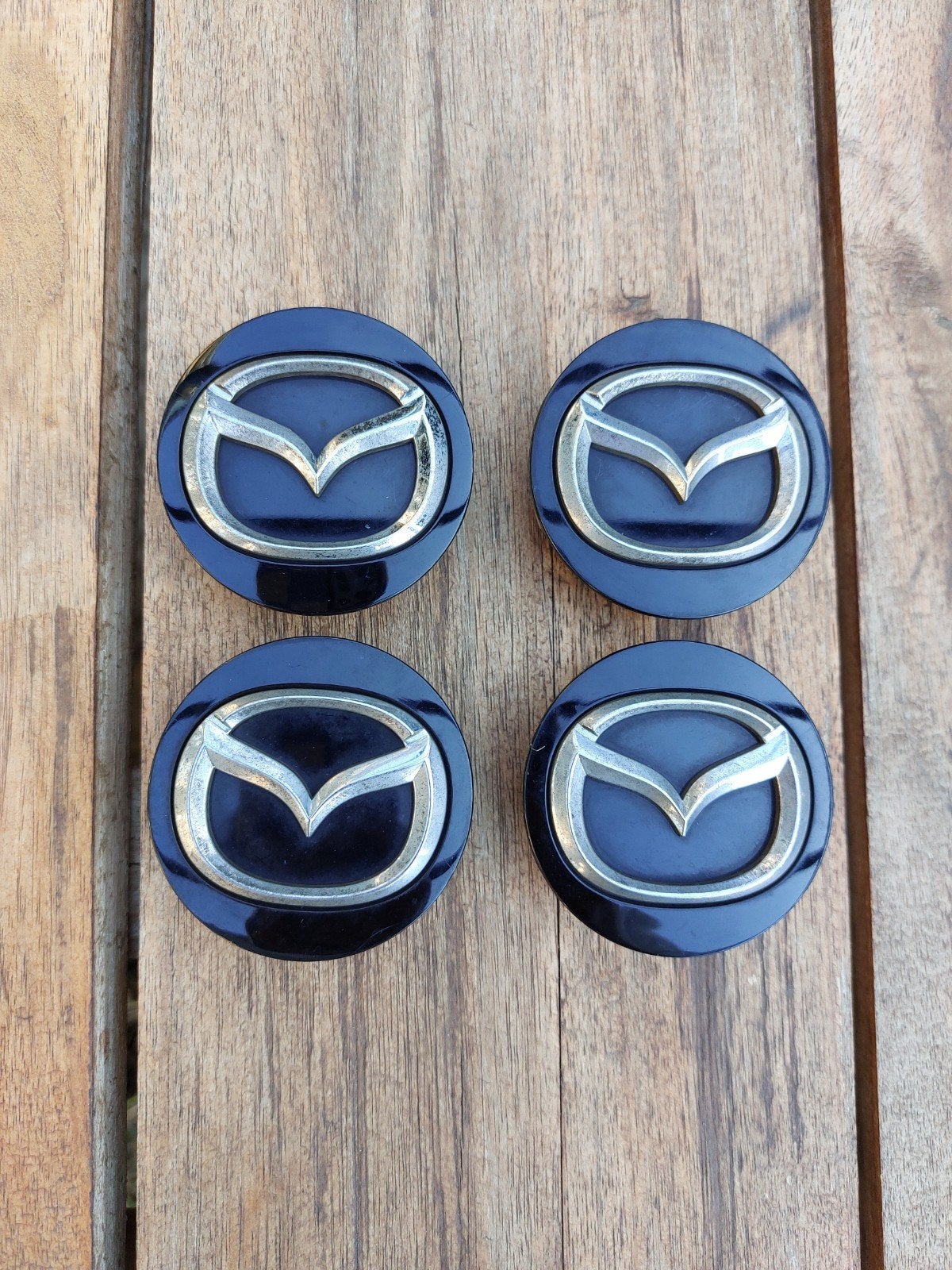 Mazda Naafdoppen 57 mm - 4 Stuks, Ophalen of Verzenden, Gebruikt, Mazda