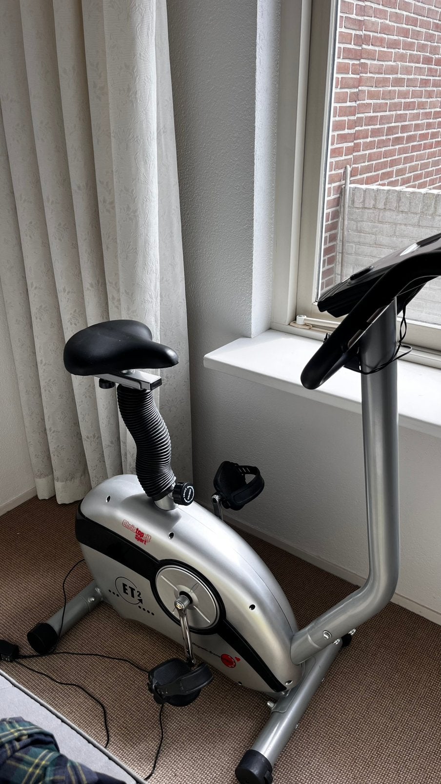Christopeit Sport hometrainer, Sport en Fitness, Ophalen, Zo goed als nieuw, Hometrainer