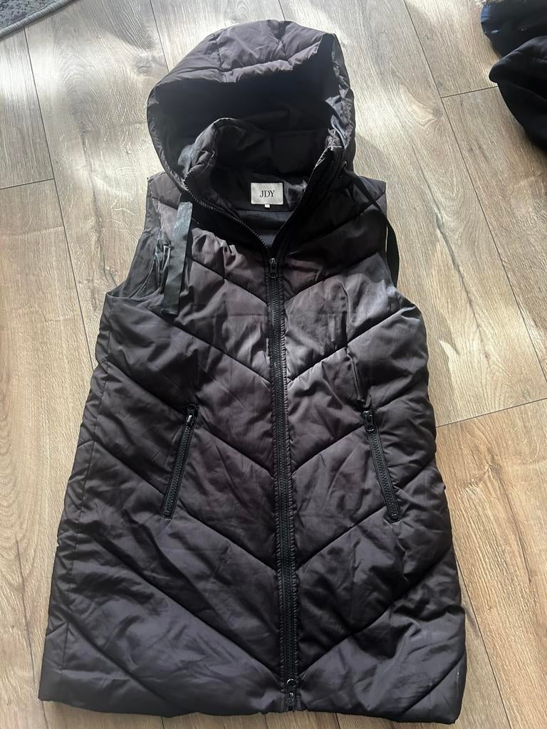 Dames bodywarmer Jdy lang model maat L, Ophalen of Verzenden, Gedragen, Maat 38/40 (M), Zwart